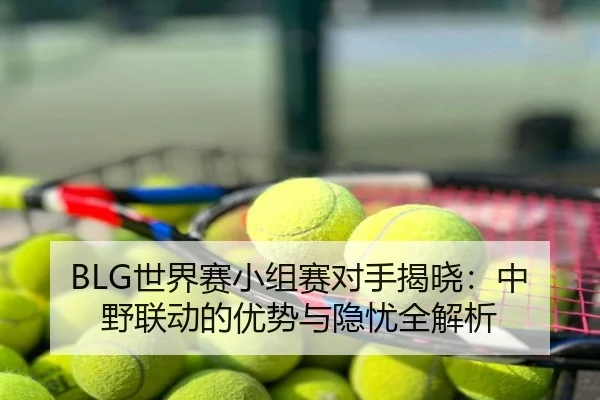 BLG世界赛小组赛对手揭晓：中野联动的优势与隐忧全解析